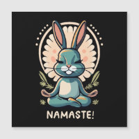 meditação de coelho de namaste