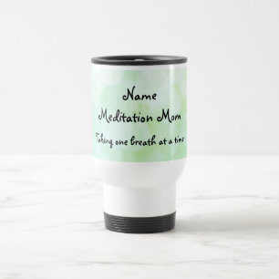 Meditação design Caneca de viagem Mãe