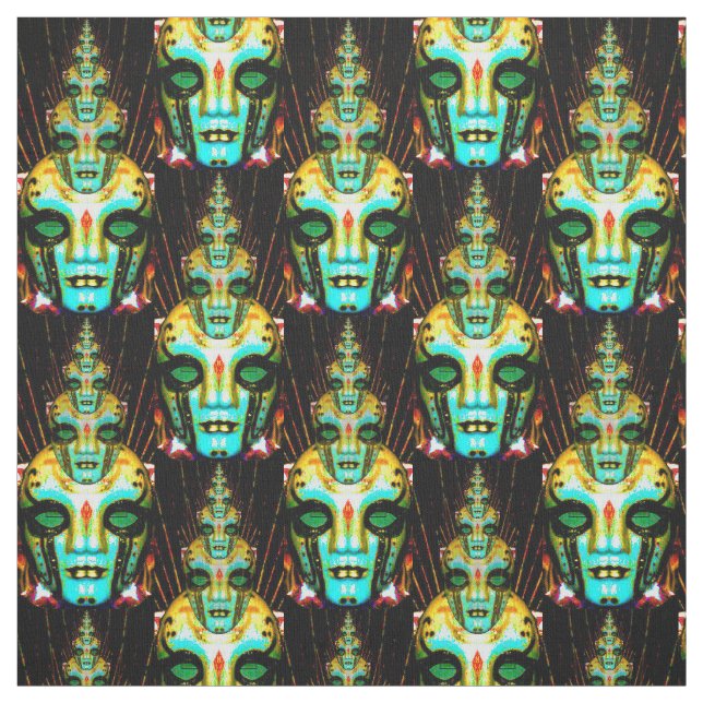 Meditação do tecido de Shiva (54" largura) (Modelo)