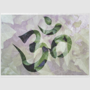 meditação em papel tecidular