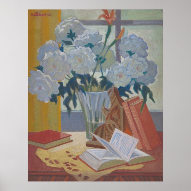 Meditação - Kulhanek 1962 Art Impressão (Frente)