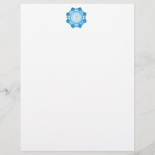 Meditação Yoga Mandala Art Stationery