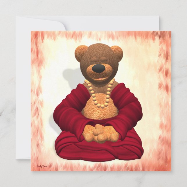 Meditando Urso Buda (Frente)