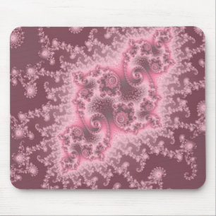 Medusa cor-de-rosa obscuras Mousepad