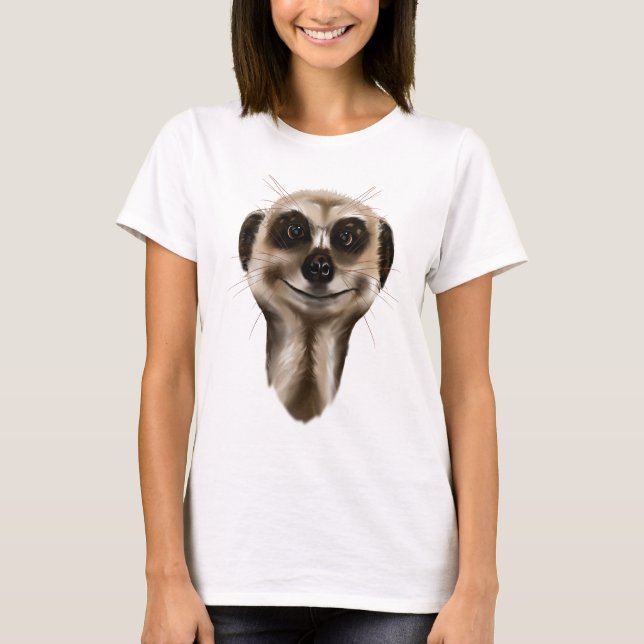 Meerkat enfrenta camisas (Frente)