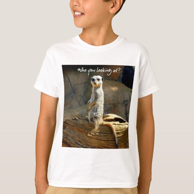 Meerkat Humours o t-shirt (Frente)