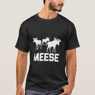 Meese T-Shirt Engraçado Dizendo Sarcástico Legal D