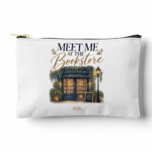 Meet Me at the Bookstore Accessory Pouch