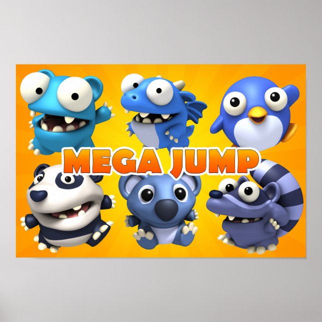 Mega Jumpers Poster (Frente)