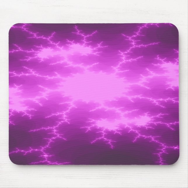 Mega Lightning Fractal Mousepad (Frente)