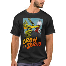 Mega Monster Showdown: CROW vs SERVO T-Shirt