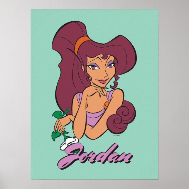 Megara Goddess at Heart Poster (Frente)