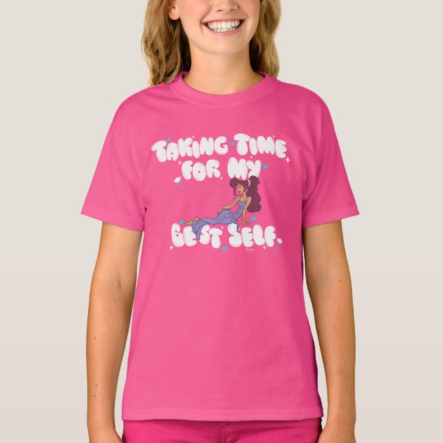 Megara - Taking Time For My Best Self T-Shirt (Frente)