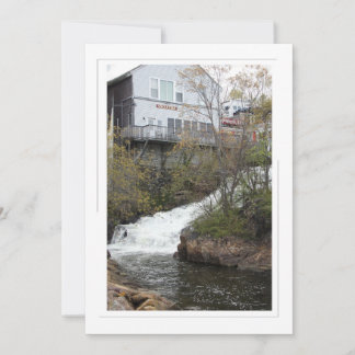 Megunticook Falls- Maine- Cartões de agradecimento