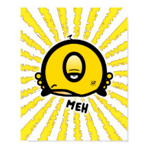 Meh ( e a coisa redonda legal com um olho) poster