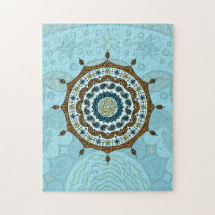 Mehndi Fantasy Copper Quebra-cabeça