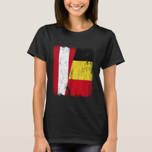 Meia Bandeira Áustria Bélgica Camisa Austríaca Bel