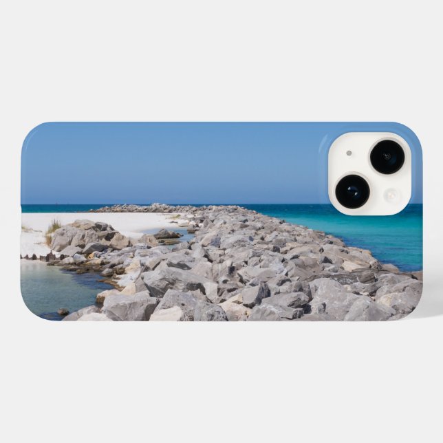 Meia-capas de iphone Da Ilha Da Shell (Verso (horizontal))