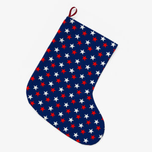 Meia De Natal Grande 4 de Julho