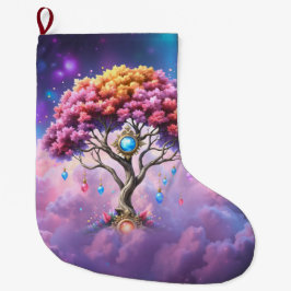 Meia De Natal Grande A Árvore Celestial do Devir.
