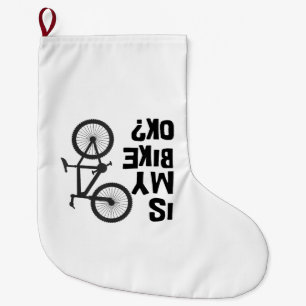 Meia De Natal Grande A Minha Bicicleta Está Engraçada?
