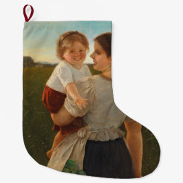 Meia De Natal Grande Alegria da Mãe (Mãe e Filha Adoráveis)