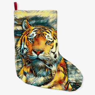 Meia De Natal Grande AnimalArt_Tiger_010