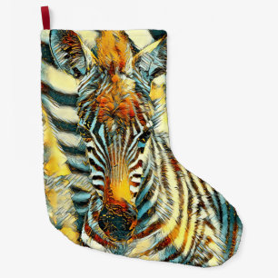 Meia De Natal Grande AnimalArt_Zebra_002