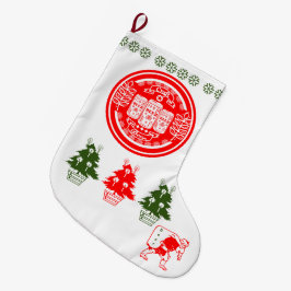 Meia De Natal Grande Artesanato Beer Christmas - Beer Cans G&R