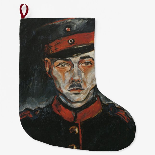 Meia De Natal Grande Autorretrato (por Walter Gramatté) (Frente)