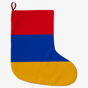 Meia De Natal Grande Bandeira da Armênia