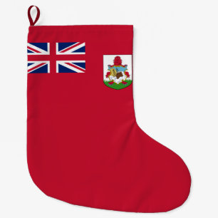 Meia De Natal Grande Bandeira das Bermudas (Bermudiano) (Ilhas Caribes)