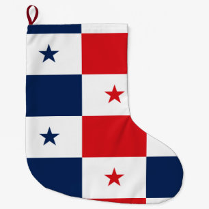 Meia De Natal Grande Bandeira do Panamá
