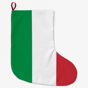 Meia De Natal Grande Bandeira italiana (Itália)
