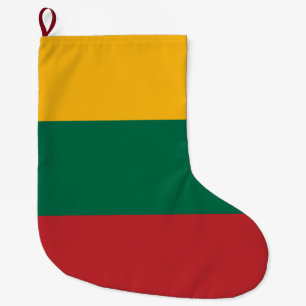 Meia De Natal Grande Bandeira lituana