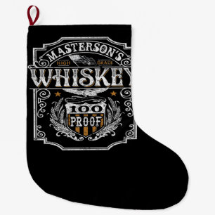 Meia De Natal Grande Bar de cervejaria de uísque antigo West