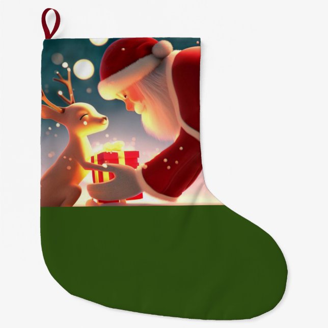 Meia De Natal Grande Bondade de Natal 1 (Frente)