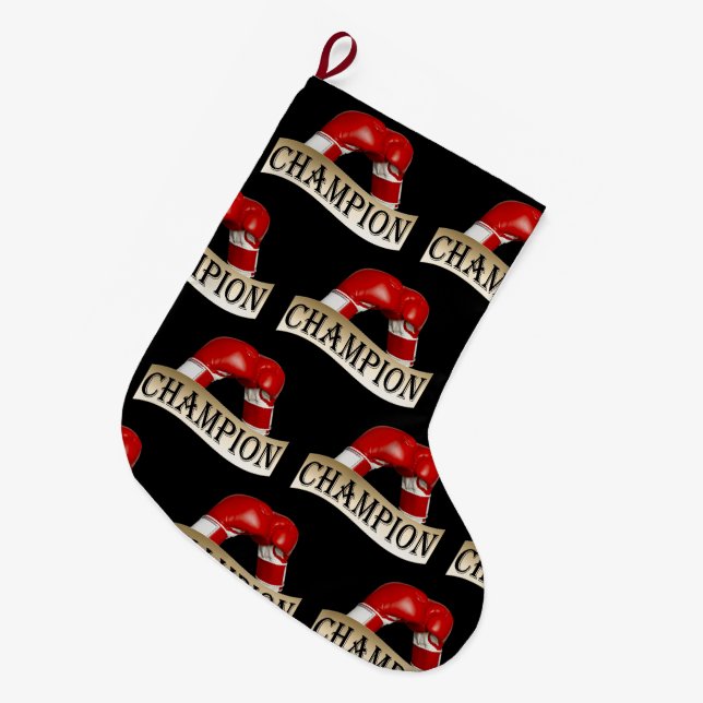 MEIA DE NATAL GRANDE BOXE (Frente (Pendurada))