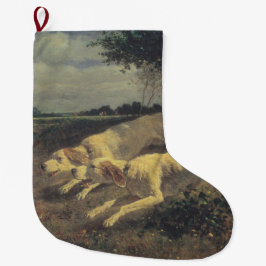 Meia De Natal Grande Caninos (Beagles) (por Troyon Constante)