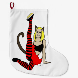 Meia De Natal Grande catadora
