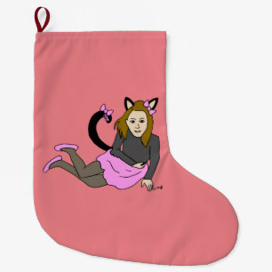 Meia De Natal Grande catadora