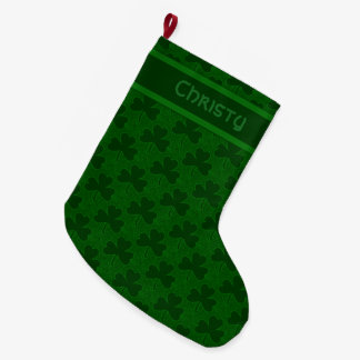 Meia De Natal Grande Choques Personalizados - Pequena Parada de Natal
