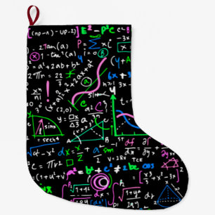 Meia De Natal Grande Círculo de educação matemática linear em matem