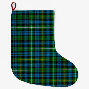 Meia De Natal Grande Clã Escocês Campbell De Argyll Tartan Xadrez