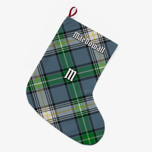 Meia De Natal Grande Clan MacDowall Tartan