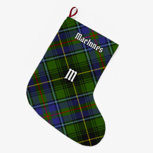 Meia De Natal Grande Clan MacInnes Tartan
