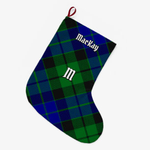Meia De Natal Grande Clan MacKay Tartan