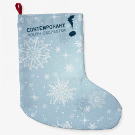 Meia De Natal Grande Contemporary Youth Orchestra Stocking