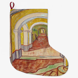Meia De Natal Grande Corredor no Asilo (por Vincent van Gogh)
