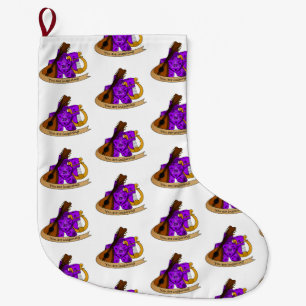 Meia De Natal Grande Design de Bard Dice